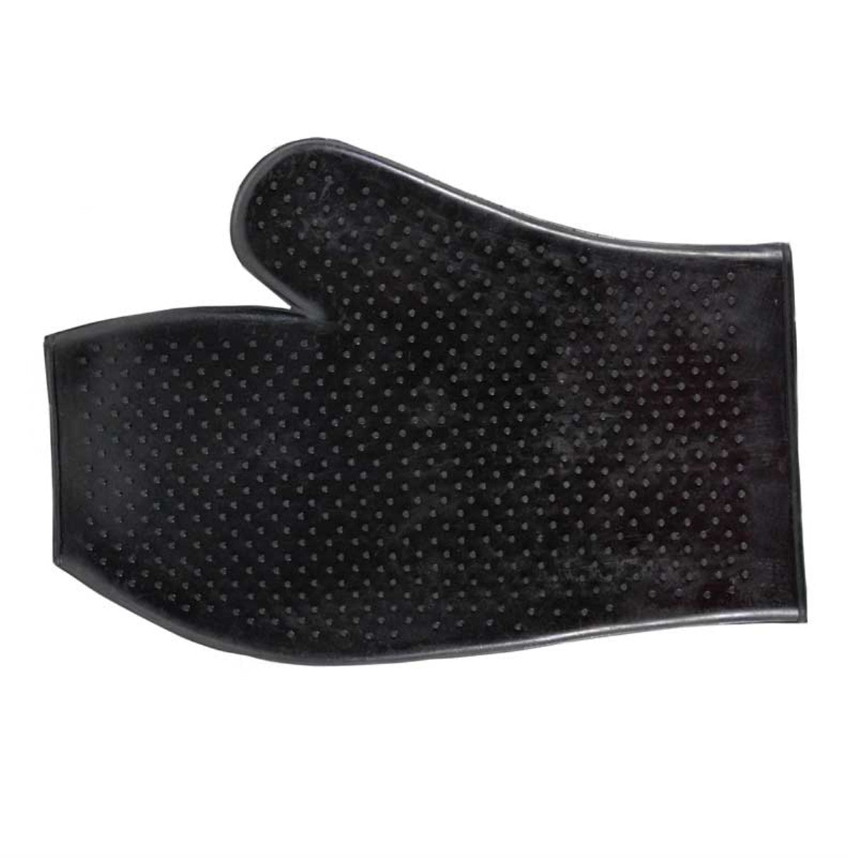 GLOVE MASSAGE RUBBER BLK 24485